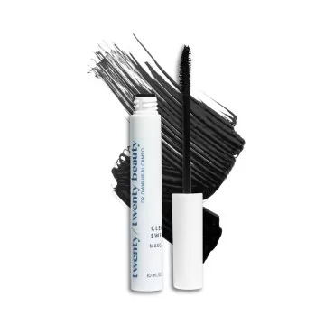 twenty/twenty beauty Clean Sweep Mascara, Long-Lasting Eyelash Mascara for Everyday Wear on Sensitive Eyes for up to 24H, Made with Clean Ingredients, Vegan and Cruelty-Free