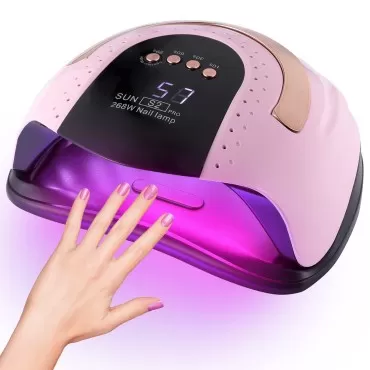 268W UV LED Light Lamp Nail Dryer for Gel Polish w...