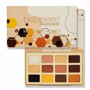 bellapierre Milk & Honey Eyeshadow Palette | 12 Sh...