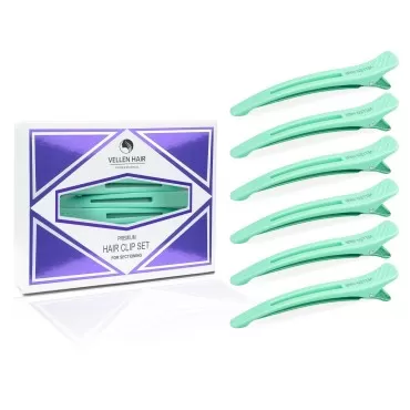 Vellen Hair Clips 6 Pack for Sectioning and Stylin...