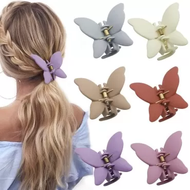 Butterfly Hair Clips Butterfly, 6pcs butterfly Cla...