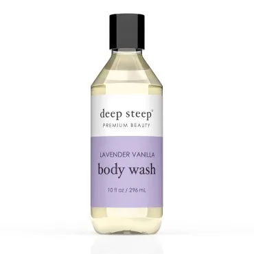 Deep Steep Body Wash 10oz (Lavender Vanilla, 10 oz)