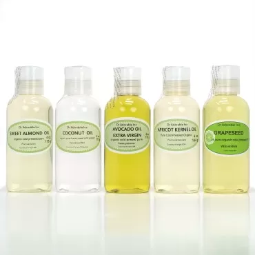 5 Variety Set All Natural Premium Organic 100% Pur...