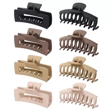 Claw Clips for Thick Thin Curly Hair, 8 Pack Big H...