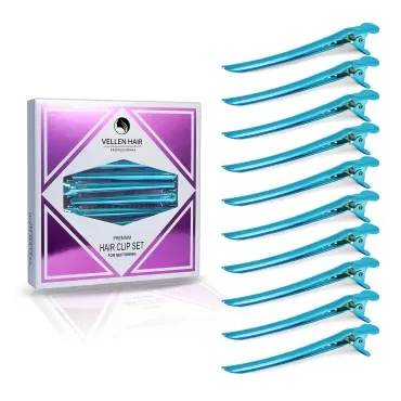 Vellen Hair Clips 10 Pack for Sectioning and Styli...