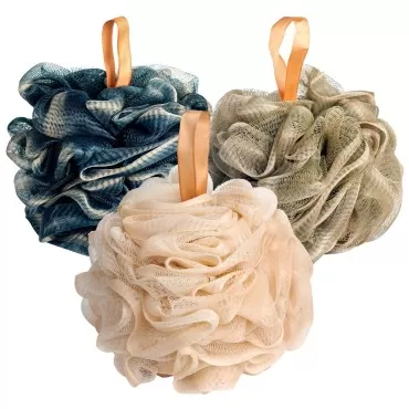 Fishent Bath Loofah Sponge, 3 Pack loofahs Exfolia...