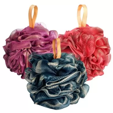 Fishent Shower Sponge Shower Loofah, Body Wash Loo...