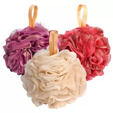 Fishent Bath Loofah Sponge 60g Soft Mesh luffa, Ba...