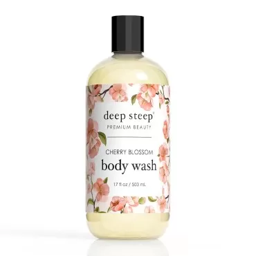 Deep Steep Body Wash 17 oz (Cherry Blossom)