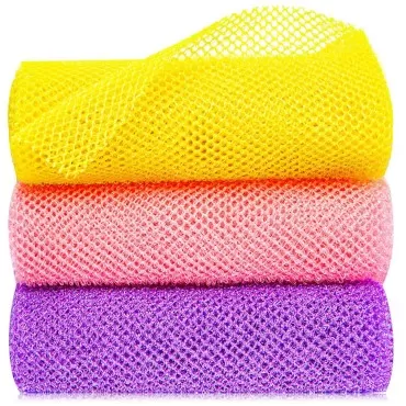 3 Pcs African Exfoliating Net Sponge African Bath ...