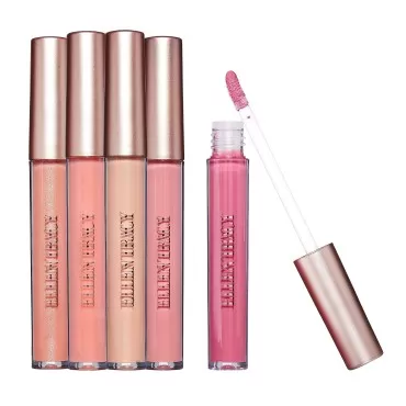 ELLEN TRACY Lip Gloss Collection- 5 Piece Long Lasting Lip Gloss Collection