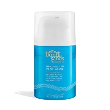 Bondi Sands Gradual Tanning Face Lotion | Enriched with Shea Butter, Develops to a Gradual Tan for Nourished, Glowing Skin | 150 mL, 5.07 Fl. Oz.