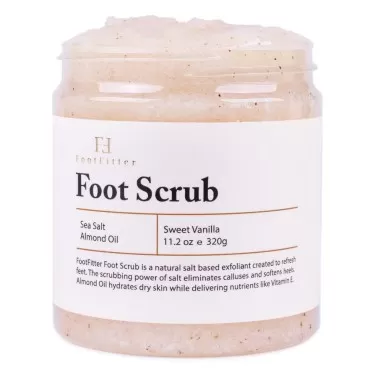 FootFitter Foot Scrub - Exfoliating Natural Sea Sa...