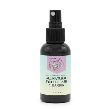 Twig & Olive Hypochlorous Acid .02% All Natural Eyelid & Fast Acting Non-Irritating Lash Cleansing Foam Removes Make Up, Dirt, and Oil Vegan Free