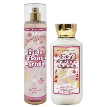 Bath and Body Bright Christmas Morning 2 Piece Set...