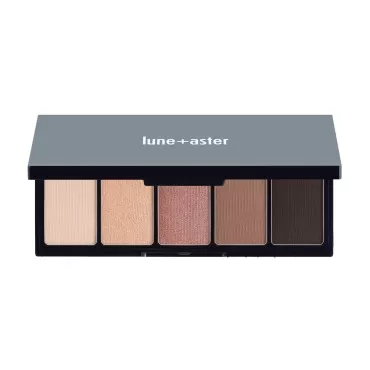 Lune+Aster Sunset Eyeshadow Palette - Five universal eyeshadow shades inspired by the alluring colors seen at sunset in both matte and shimmer finishes will effortlessly elevate any look