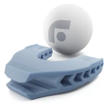 Fitbite Premium Facial Exerciser - Jawline Exerciser for Men and Women - Tighten, Tone & Strengthen, Target your jawline, chin, lips and cheekbones - Food-grade Silicone (blue)