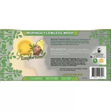 Moringa Flawless Wash 2 Fl. oz. (2 Pack)