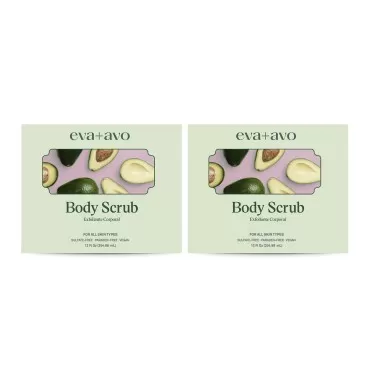 EVA + AVO Body Scrub - 2 Pack