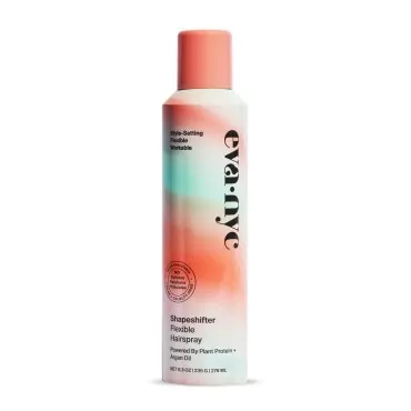 Eva NYC Shapeshifter Flexible Hairspray, Workable and Flexible Hold Hair Spray for Setting, Non-Sticky, GMO-Free Hairspray for Women, 8.3 fl oz