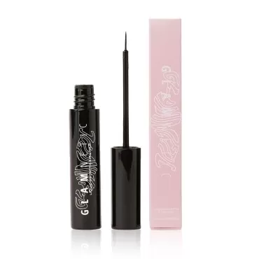 Glamnetic Magnetic Eyeliner - Black | Waterproof Liquid, All-Day Hold for Magnetic Eyelashes, Sweatproof, Paraben-Free - 7.5ml
