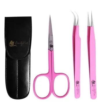 BeautyPros Lash Tweezers for Eyelash Extensions -T...