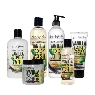 Urban Hydration Renew & Restore Vanilla 6pc Bath &...