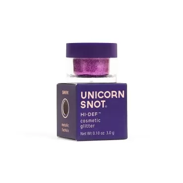 Unicorn Snot Holographic Cosmetic Glitter - Face & Body Glitter Glitter Eyeshadow Holiday Stocking Stuffers Christmas Gift Sparkly Eyeshadow - Vegan & Gluten Free - 0.10oz/3g (Smirk/Metallic Fuschia)