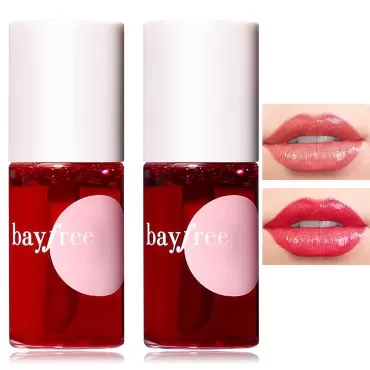 2 Colors Lip Tint Stain Set,Mini Velvet Lip Tint W...