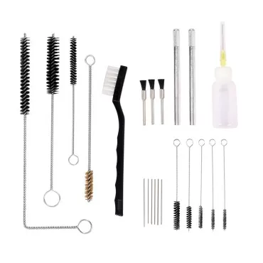 17pcs Spray Gun Cleaning Kit Mini Brushes & Needle...