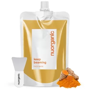 nuorganic Acne Mask with Turmeric for Clearing Por...