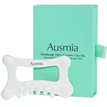 Ausmia Ceramic Gua Sha Massage Tool, Guasha Facial...