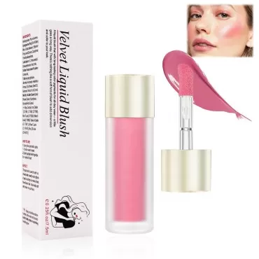 Liquid Blush,Soft Cream Face Blush,Multi Functional Blush Stick,Natural Matte Finish Looking, Moisturizing Lightweight,Blends Effortlessly