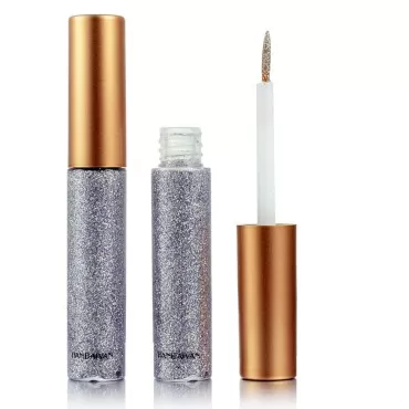 Liquid Eyeliner Glitter Liquid Eyeliner Metallic Shimmer Eyeshadow, Long Lasting Waterproof Makeup Eyeliner Color Silver Gold Blue Green Red Orange Purple Pink?3?