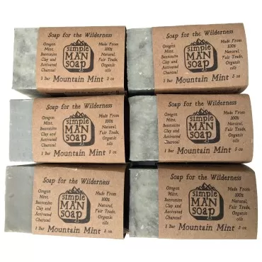 Bee The Light SimpleMan Soap Bar (Mountain Mint) -...