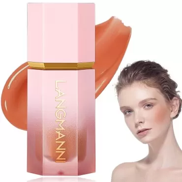 Soft Cream Blush Makeup,Smooth Cream Liquid Blush,...