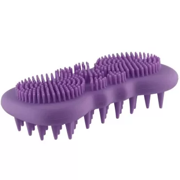 Limcmelf Handheld Soft Silicone Head Body Scalp Massage Brush Scalp Massager Shampoo Brush Scrubber Exfoliating Skin Fit for Baby Adult Bath Shampoo