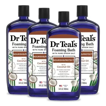 Dr Teal's Foaming Bath with Pure Epsom Salt, Nouri...