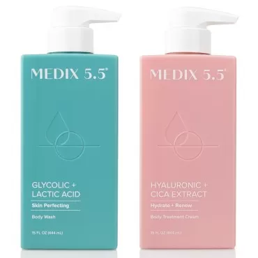 Medix 5.5 Exfoliating AHA Glycolic Acid Face & Bod...