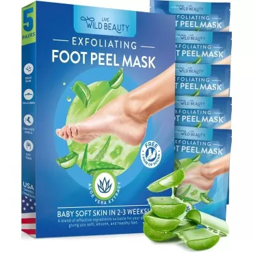 Foot Peel Mask, Foot Mask that Moisturizes Dry Cra...