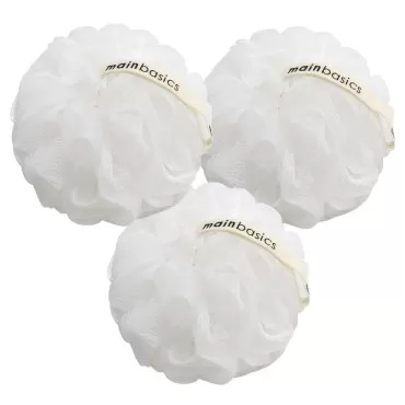 MainBasics Bath Shower Loofah Sponge Pouf Body Was...