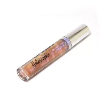 L.A. Colors Pick 1 Color Holographic Iridescent Lipgloss Lip Oil Lip Gloss Balm + Free Zipper Bag (CLG426 / GLAZED DT)