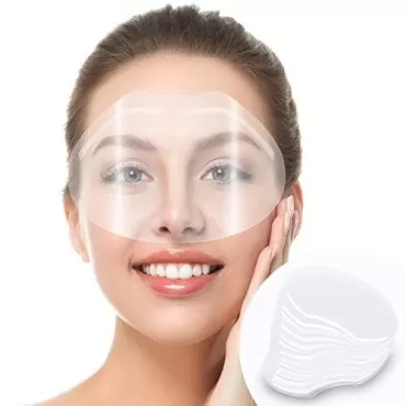 50 PCS Face Shield for Shower, Clear Eyebrow Showe...