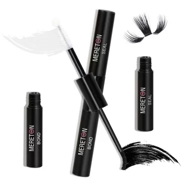 Lash Glue for Cluster Eyelash Extensions DIY Eyelash, Individual Lash Glue for Cluster Eyelash, Strong Hold, Eye Lash Glue for Personal Makeup Use (Bond and Seal 08)
