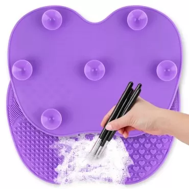 Ranphykx Silicon Makeup Brush Cleaning Mat Makeup ...