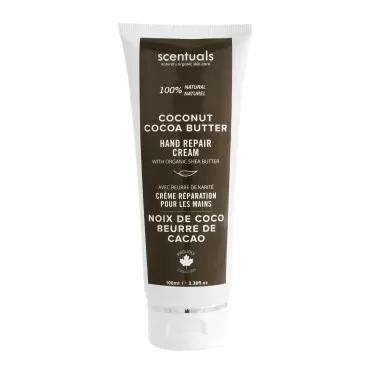 Hand Cream Coconut Cocoa, Made with Shea Butter, Cocoa Butter, Argan & Almond oil, Vitamin E and Aloe Juice, Instant Relief, Cruelty Free, Natural Skin Care Products, 100 ml, 3.4 fl.oz