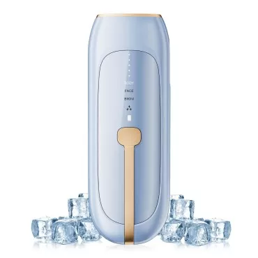 Sapphire Ice Cooling System for Women and Men, LUBEX Laser Hair Removal for Women Permanent, Painless IPL hair removal Device for Whole Body at Home Use-DT003