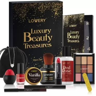 Beauty Treasures 12 Day Makeup Advent Calendar 202...