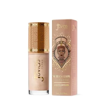 Juvia's Place Nubian Glow Liquid Luminizer - Radiant Highlighter Makeup Glowy Tint Daily Dewy Luminous Beauty Creamy Bronzing Skincare Radiating Brightening Natural Shine Face & Cheeks - Star Struck