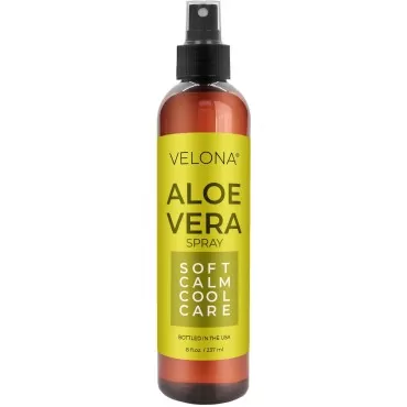 velona Aloe Vera Spray - 8 oz | Soothing and Cooling | 100% Pure and Natural, Vegan | Skin, Hair, Face, Body, Moisturizer, Mist | Easy to Apply | Beach Essential for Sunburn